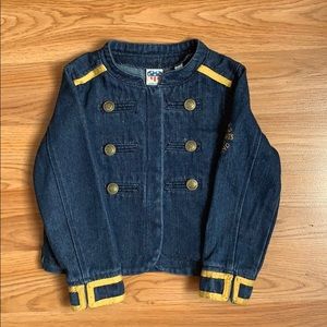 4T kids Jean jacket Target and Junk Food collabo